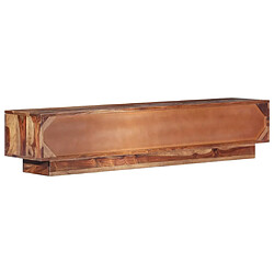 Helloshop26 Meuble TV bois de sheesham - Marron