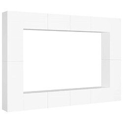 VidaXL Ensemble TV 8 pièces