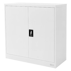 ML DESIGN MODERN LIVING ML Design Armoire de Classement - Blanc