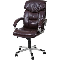 Decoshop26 Fauteuil de bureau - Bordeaux