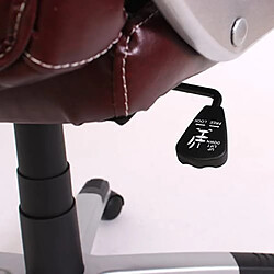 Decoshop26 Fauteuil de bureau - Bordeaux