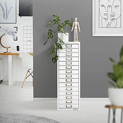 Avis ML-Design ML design Armoire à dossiers - Blanc