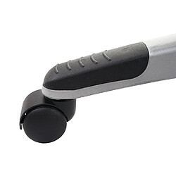 Decoshop26 Fauteuil de bureau pivotant - Noir