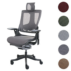 Mendler Chaise de bureau Wau 2 - Noir