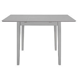 Avis vidaXL Mobilier de salle à manger 3 pcs MDF Gris