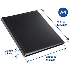 Acheter rillstab Dossier de présentation A4 50 pochettes - Noir