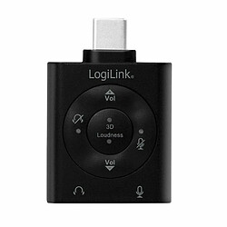 Avis LogiLink Adapter Audio USB-C/M