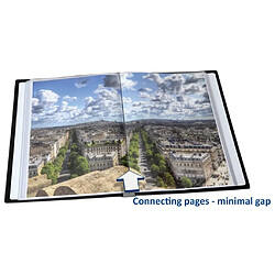 rillstab Dossier de présentation A4 50 pochettes - Noir