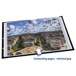 Avis rillstab Dossier de présentation A4 30 pochettes - Noir