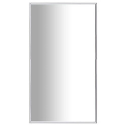 VIDAXL Miroir Argenté - 80 x 60 cm