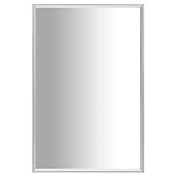 vidaXL Miroir 60x40 cm Argenté