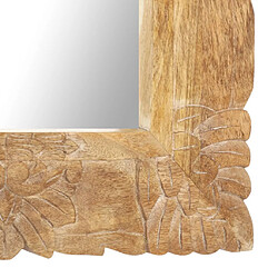 Acheter vidaXL Miroir 110x50 cm Bois de manguier