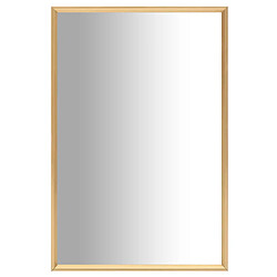 Miroir vidaXL - Doré