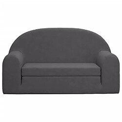 Avis vidaXL Canapé-lit anthracite