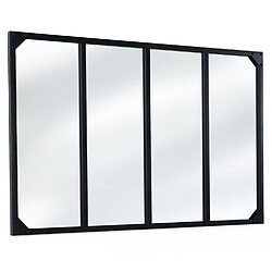Acheter Idmarket MARKET Miroir verrière - Métal Noir