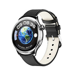 Inovalley MC44 Pro Montre connectée - Écran AMOLED 1,57" - Notifications Bluetooth - Suivi santé et sportif - Compatible IOS/Android