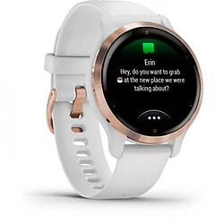 Garmin Venu 2S - Rose Gold/Blanc pas cher