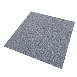 Acheter Monstershop Dalles de Moquette - 50x50 cm - Gris Platine