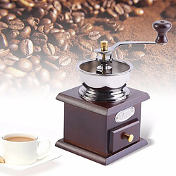 Avis Moulin à café manuel en bois - rétro