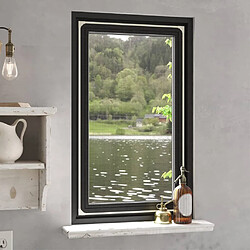 vidaXL Moustiquaire magnétique pour fenêtres - 80x140 cm