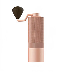 Universal Moulin à café manuel en acier inoxydable et aluminium - Or rose