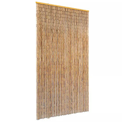Decoshop26 Rideau de porte 100x220 cm - Bambou
