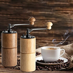 Acheter Moulin à café manuel en bois - Fonte