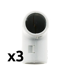 Zenitech équerre IRL pour conduits électriques - Ø16 mm