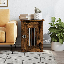 Avis VidaXL Meuble Cage Chêne Fumé