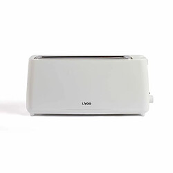 Livoo grille-pain large fente - Blanc