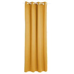 Atmosphera Rideau occultant Louisa - 140 x 260 cm - Jaune Ocre