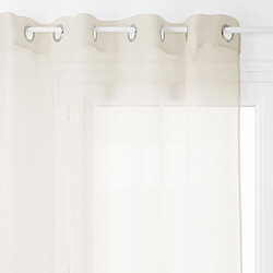 Atmosphera Voilage Moly - 135 x 240 cm - Couleur lin Atmosphera - Voilage Moly - 135 x 240 cm - Couleur lin - Design