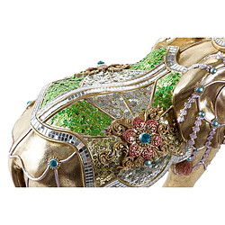 Avis Figurine Décorative DKD Home Decor - Eléphant Doré