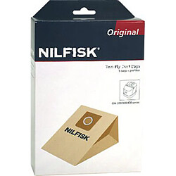 Nilfisk Sacs d’aspirateur papier - Lot de 5