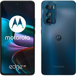 Motorola Edge 30 - Gris météore · Reconditionné Smartphone - 5G - écran OLED - Android 12 - triple caméra 50 MP - Dual SIM - NFC