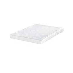 Sommier tapissier Bultex Extra-Plat Confort Medium 3 Zones 140x190 - Double Sommier