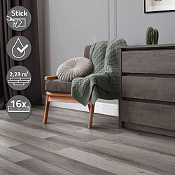 ML-Design Vinyle adhésif, bois de pin gris