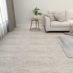 vidaXL - Dalles PVC autoadhésives beige