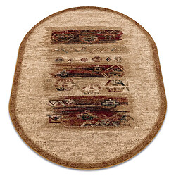 RUGSX OMEGA Tapis en laine ovale