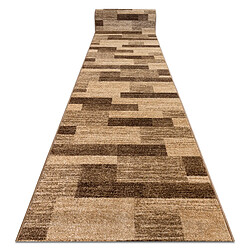 RUGSX Tapis de couloir Karmel Deski noix 80 cm