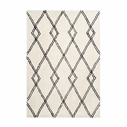 Paris Prix Orlando Tapis imprimé géométrique - 160 x 230 cm - Polyester - Résistant et robuste