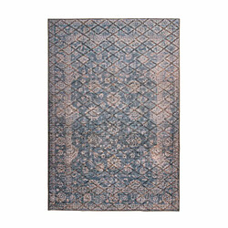 Tapis Paris Prix Bleu Or 80x150 cm