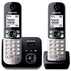 Panasonic KX-TG6862 Duo - Noir/Argent