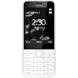 Nokia 230 - Argent/Blanc