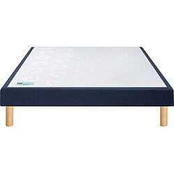 Mérinos sommier cadre à lattes - Bleu