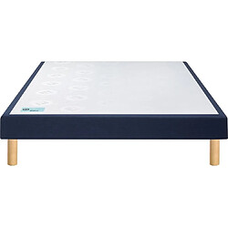 Mérinos Sommier cadre à lattes - Bleu