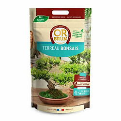 OR BRUN Terreau bonsai 4 L