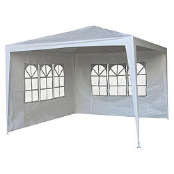 Happy Garden Tente de Réception 3x3m - Blanc
