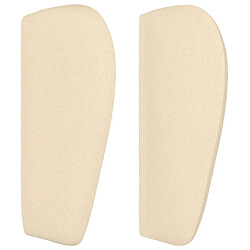 Acheter vidaXL Tête de lit avec oreilles - Crème