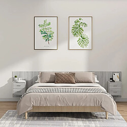 vidaXL - Sonoma gris